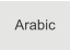 Arabic